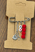 V Brooch – BTS Inspired Handcrafted Brooch
