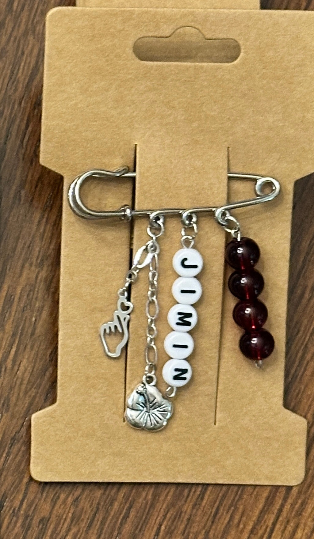 Jimin Brooch – BTS Inspired Handcrafted Brooch