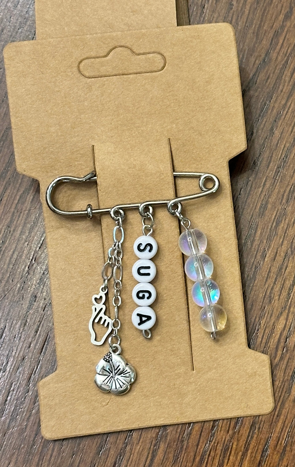 Suga Brooch – BTS Inspired Handcrafted Brooch