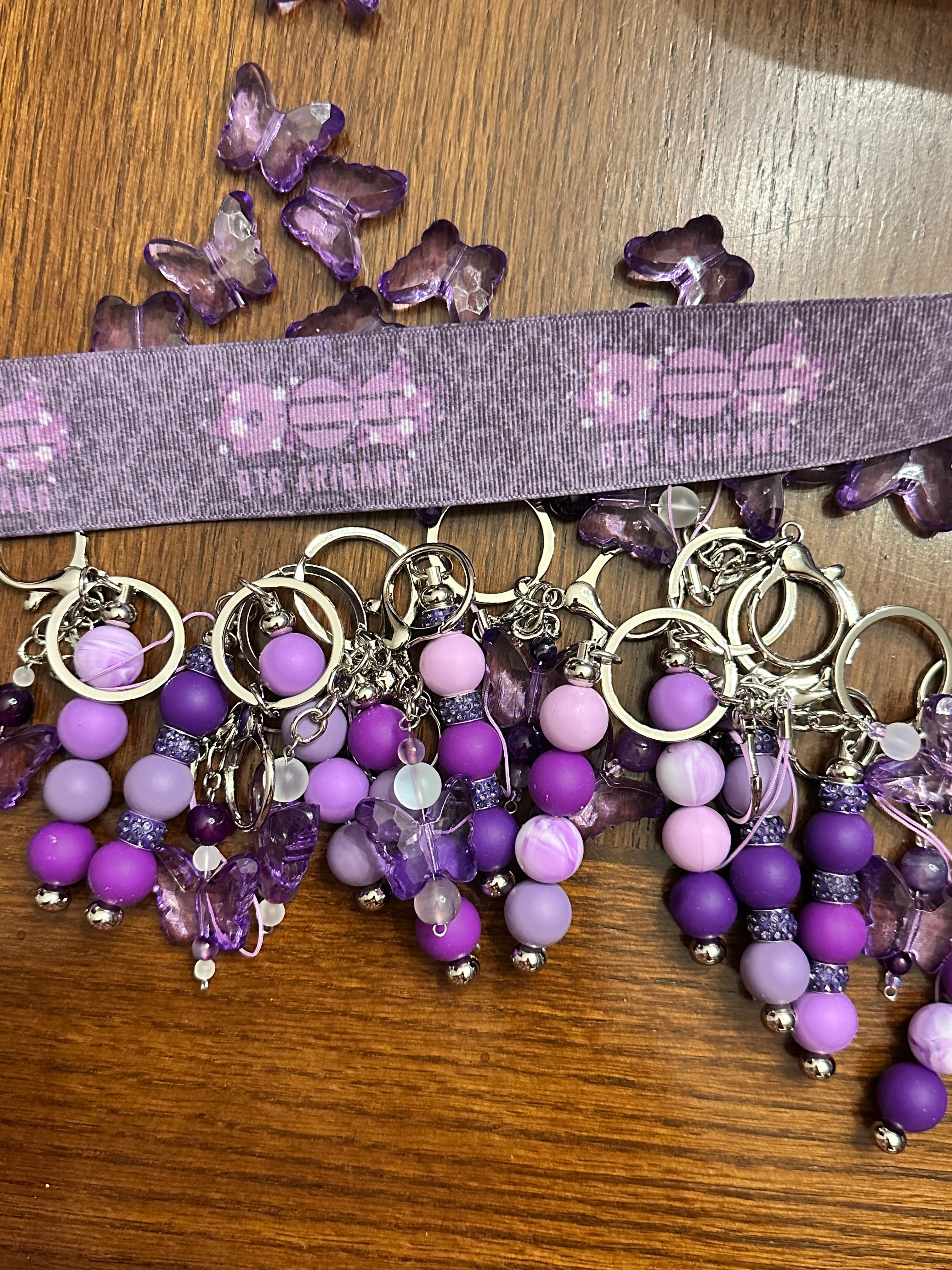 Purple Keychain